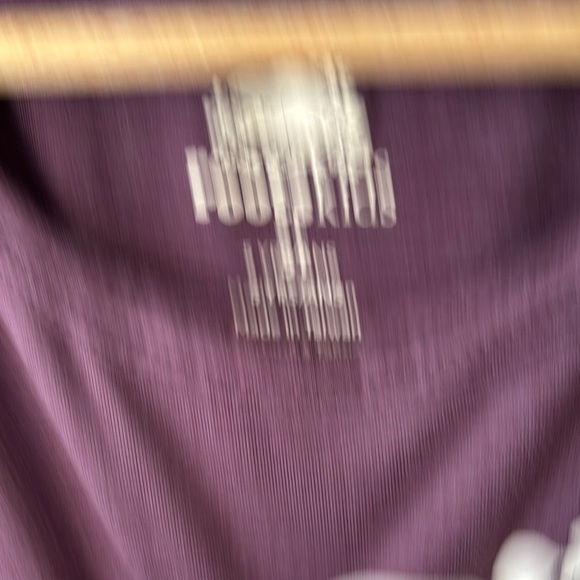 Roots Purple Short Sleeve Tee with Graphic Design - Picture 3 of 3